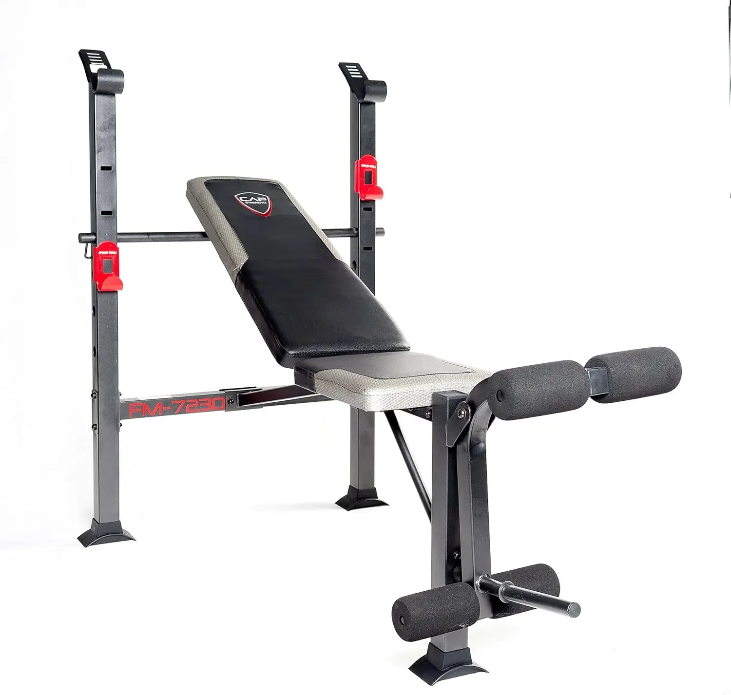 

Adjustable Strength Workout Bench Standard Weight Lifting Benchs, Accomodates Most Barbell, Chest Press Workout Equipment