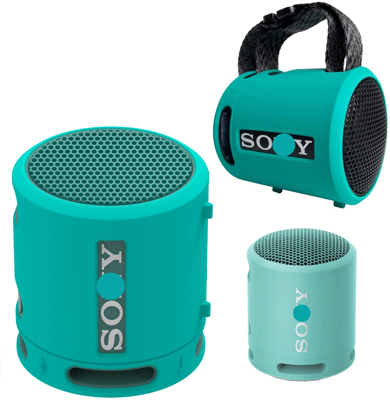 Ốp Vỏ Ốp Lưng Bảo Vệ Cho SRS-XB13 Extra BASS Không Dây Di Động Loa Nhỏ Gọn Có Thể Nằm Xuống Đứng Lên