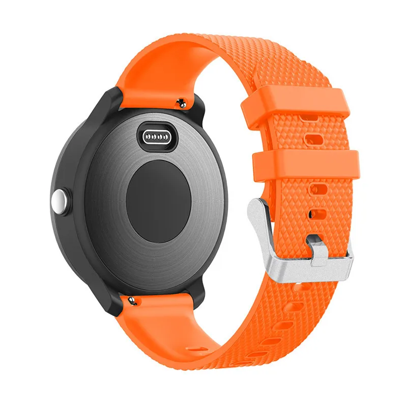 Buntes Weiches Silikon-Ersatzarmband für Garmin Vivoactive3 Vivomove HR Smart-Armband für Garmin Vivoactive 3 Uhrenarmband – Detail 13