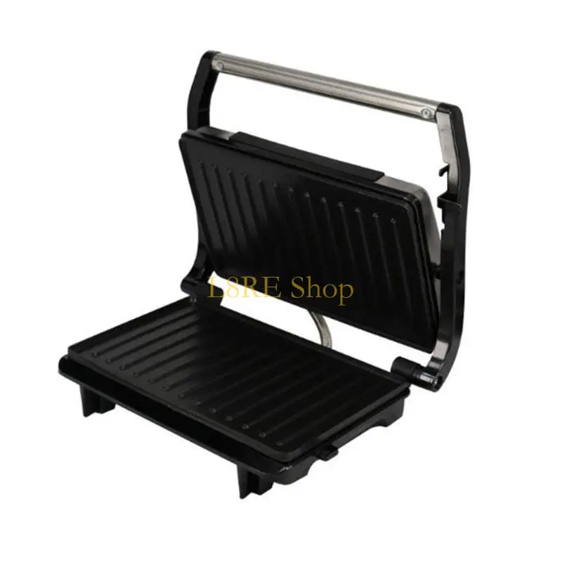 L8RE Electric Contact Grill Barbecue 무연 베이킹 개방 180도 바베큐