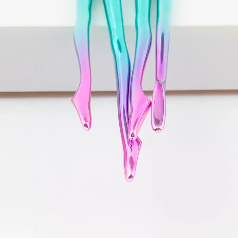 4Pcs/Set Professional Makeup Brushes Foundation Power Eyeshadow Contour Eye Beauty Make Up Tool Brush Kit