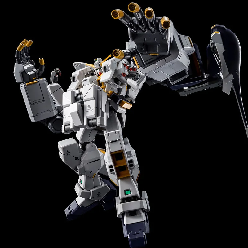 Bandai Original 1/144 HGUC RX-121-2P GUNDAM TR-1 HAZEL OWSLA GIGANTIC ARM UNIT CUSTOM Anime Action Figure Assembly Model Kit Toy