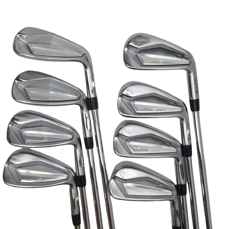 923 Series Full Set of Men's Right Handed Iron Golf Clubs 4-9PG with Rubber Grip