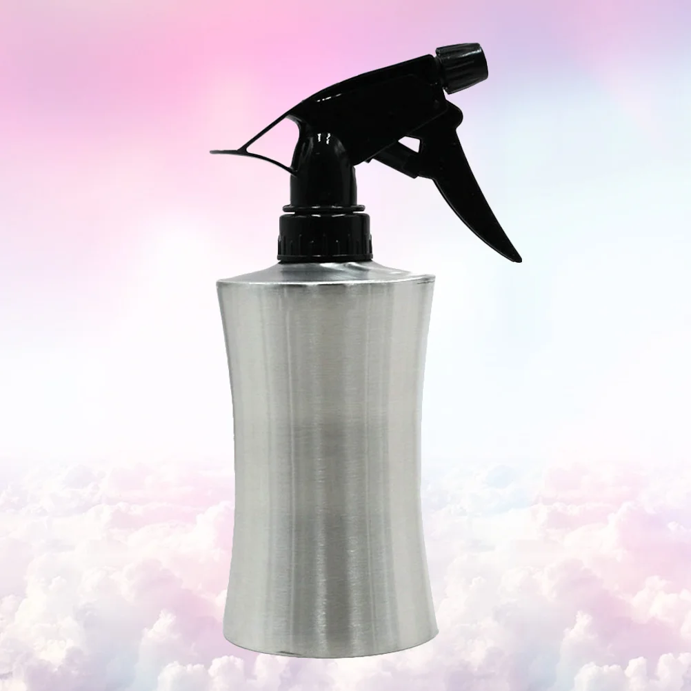 

1Pcs Stainless Steel Spray Bottle Durable Metal Sprayer for Hair Body Plant Watering Cleaning 400ml Plastic Container Handy