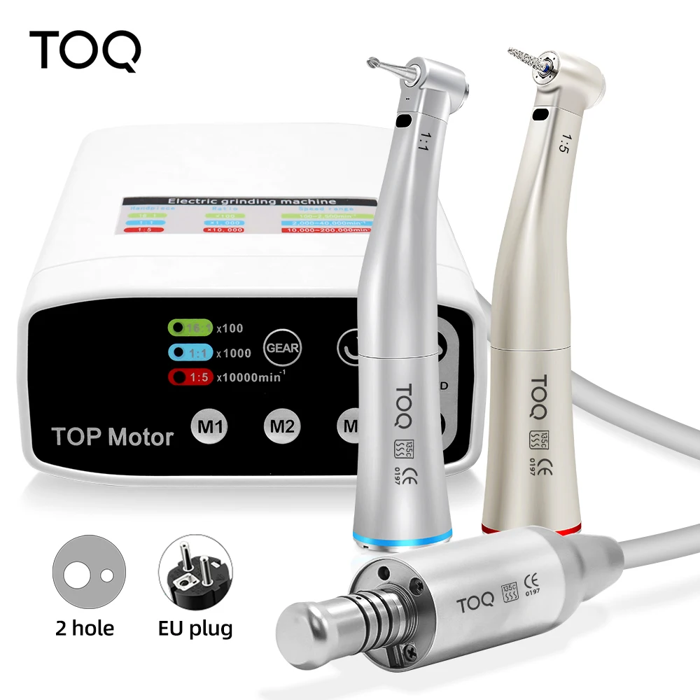 Dental Brushless Led Micro Motor Electric Grading Machine E-type Internal Water Spray Contra Angle Handpiece Machine