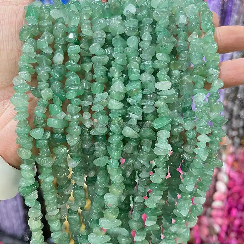 4-8mm Natural Crystal Jades Irregular Flat Shape Multicolor Color Stone Loose Beads DIY Jewelry Accessories 38cm sk197