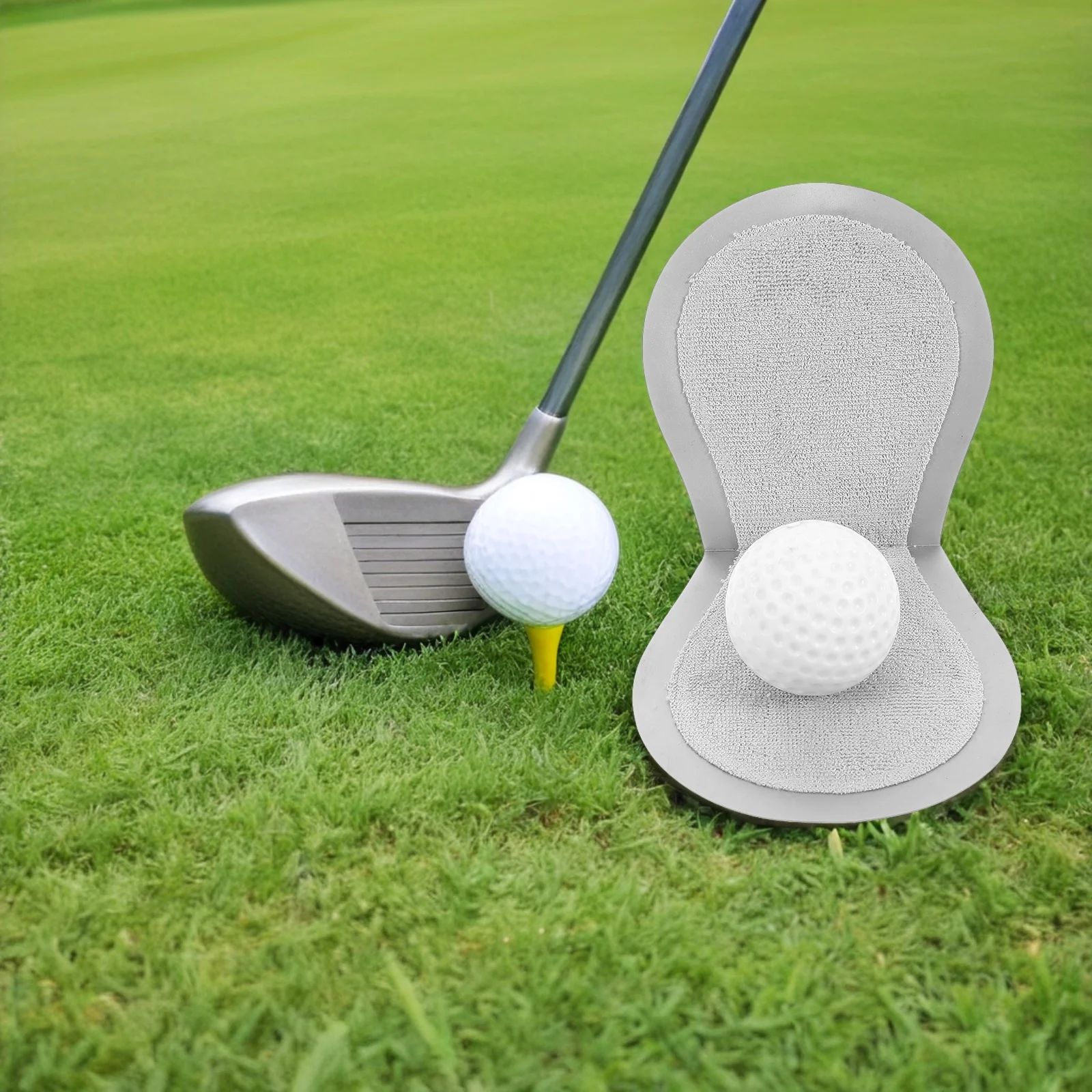 

Golf Ball Cleaner Portable Cotton Towel For Men Women Multipurpose Wiping Tool Golf Accessories Golfing Balls Cleaning Supply