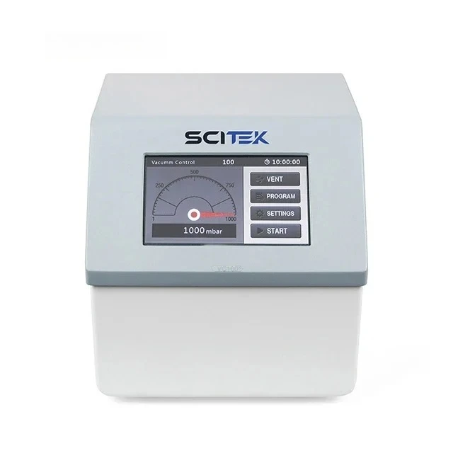SCITEK 1-1000mbar Vacuum Controller Built In Vent Valve Laboratory Vacuum System Control Equipment for Vacuum Filtration