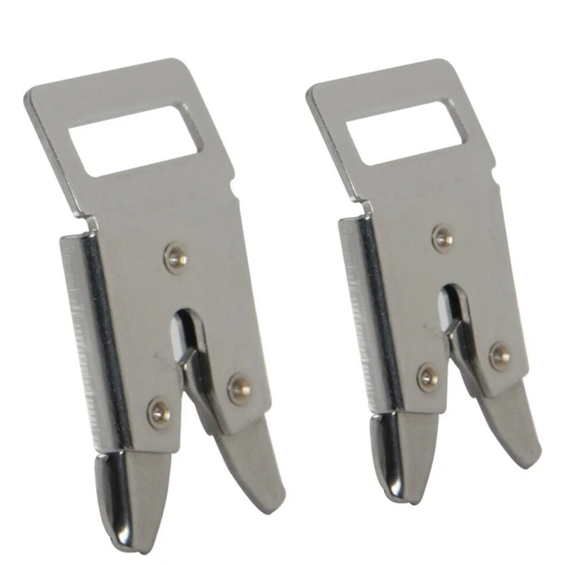 J1UL1N For Rolleiflex 2.8F 3.5E 2.8E 3.5F 3.5T 3.5C 2.8FX Compatible 2Pcs Neck Strap Alligator Clips- Square Buckle Clip