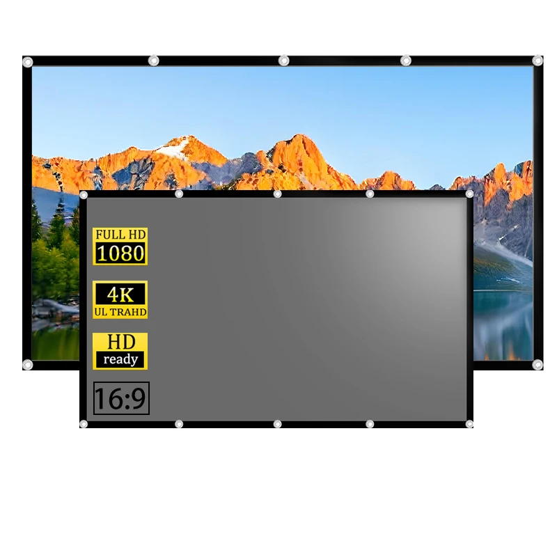 

Металлический антисветовой экран, черный край с отверстиями, удобный для крепления экрана, подходит для использования в помещении и на открытом воздухе.