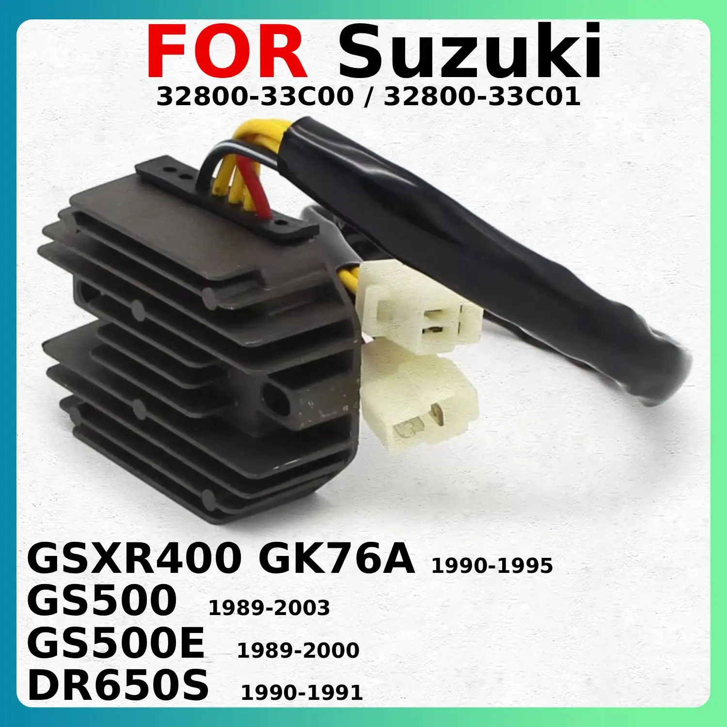 Motorcycle Voltage Regulator Rectifier For Suzuki DR650S GSXR400 GK76A GS500 GS500E 32800-33C00 32800-33C01