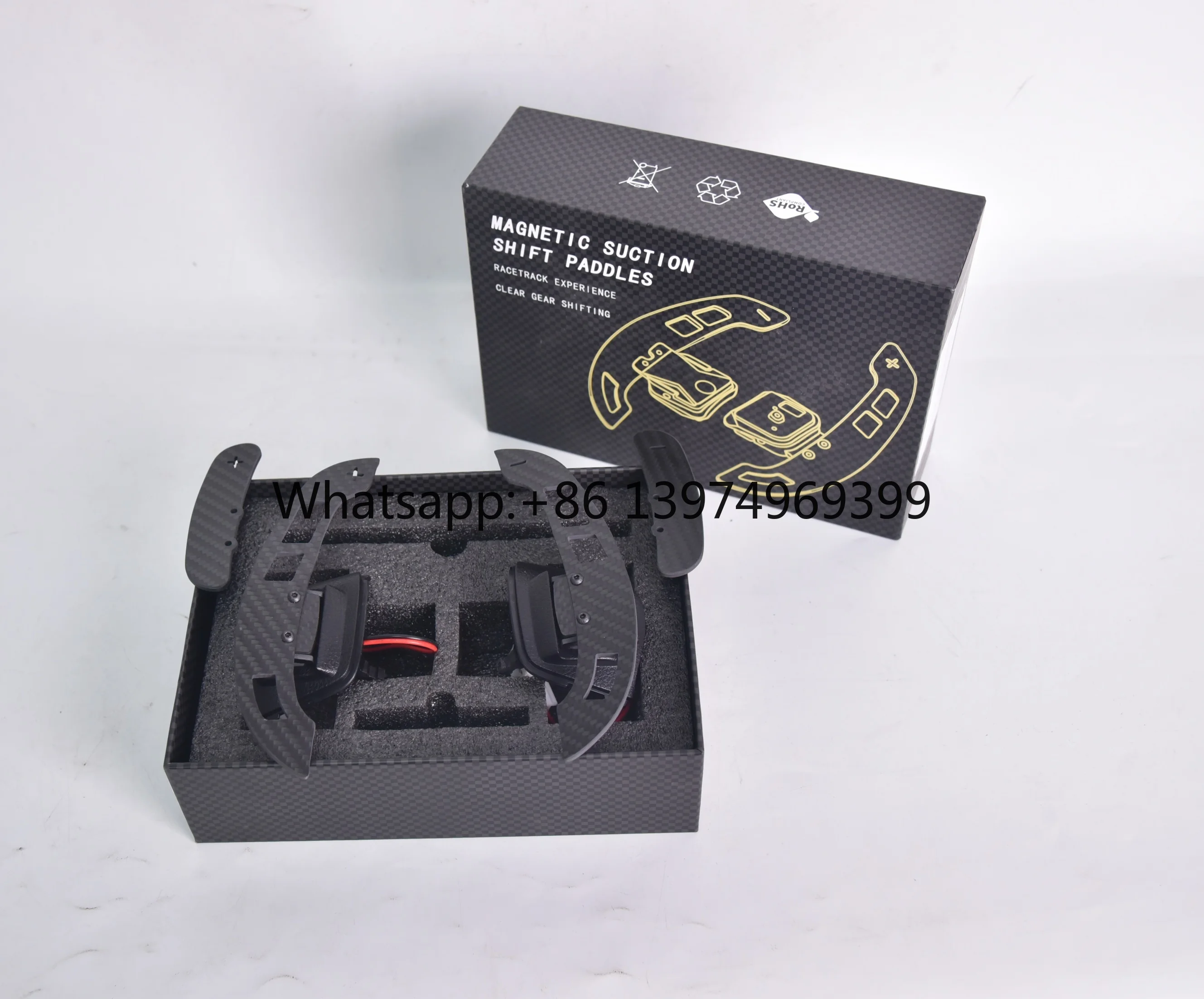 Newly Upgraded Carbon Fiber Magnetic Shift Paddles Enhance Driving Experience Suitable for Honda Accord 9th