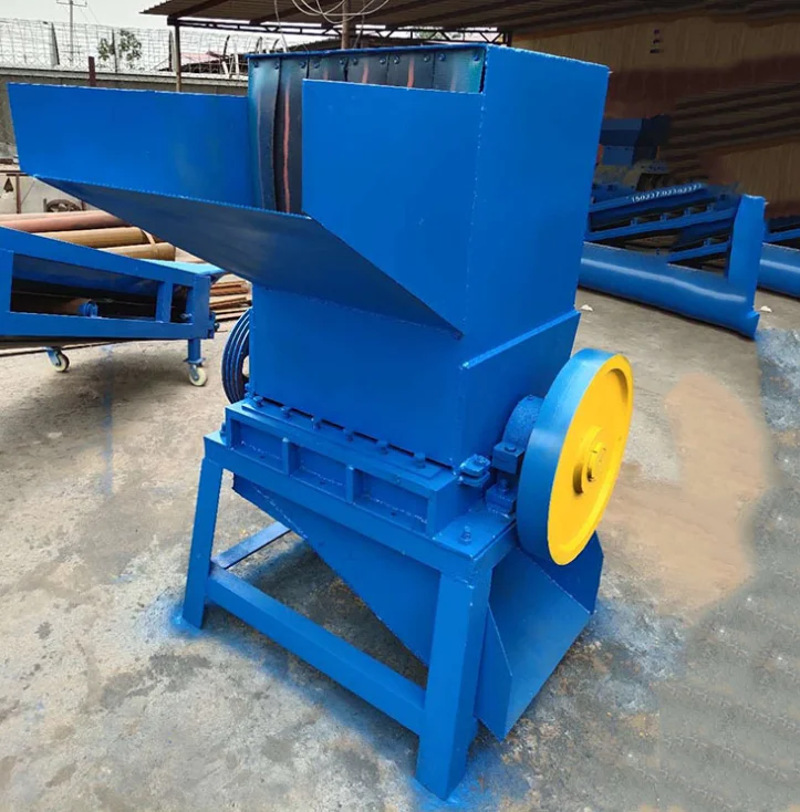

Small recycling PP PVC plastic pet bottle crusher household plastic pipe cutting crusher