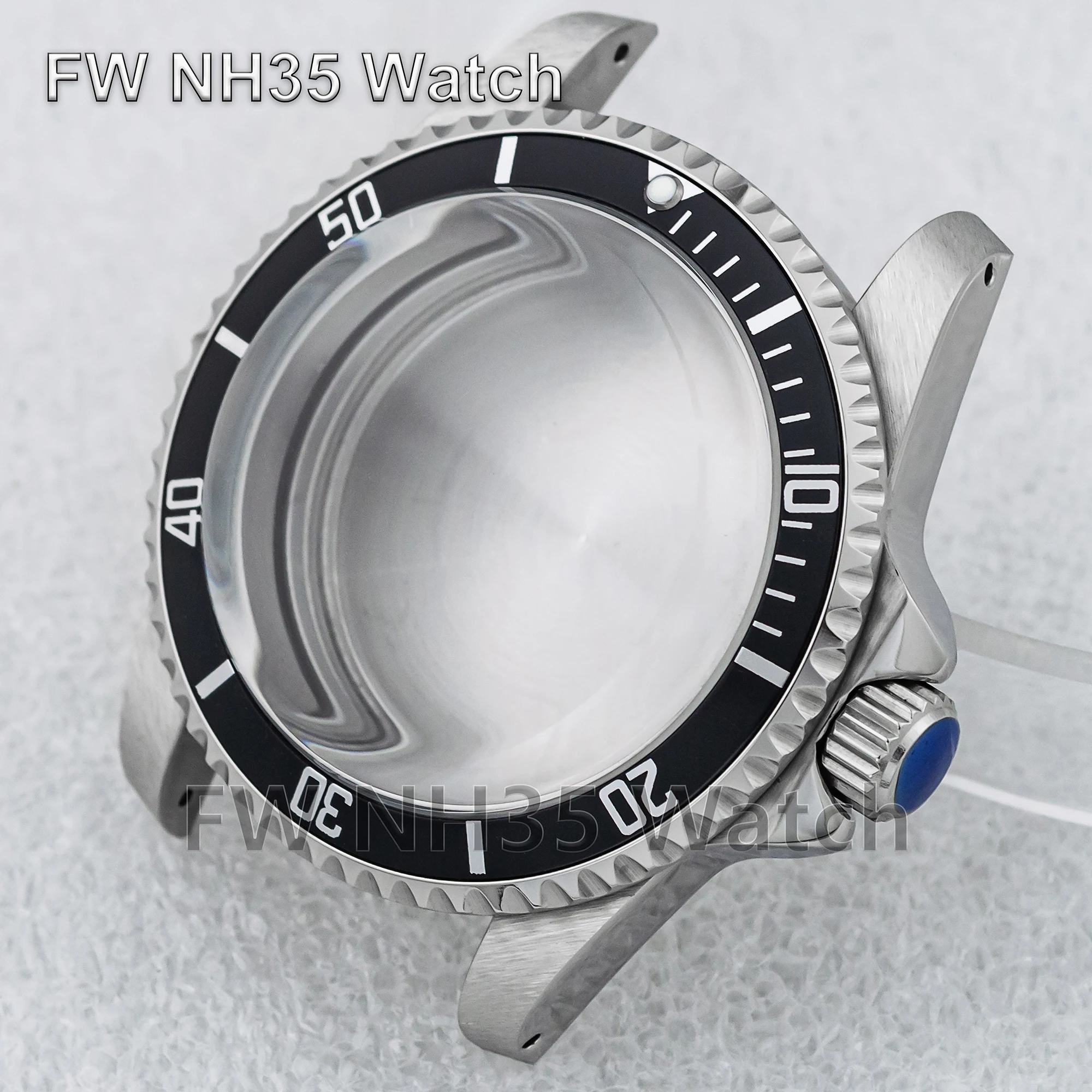

Men Solid Stainless Steel Retro NH35 Case 39mm Case for SUB GMT Watches 10ATM Waterproof Watch Case Fit NH34/NH35/NH36 Movement