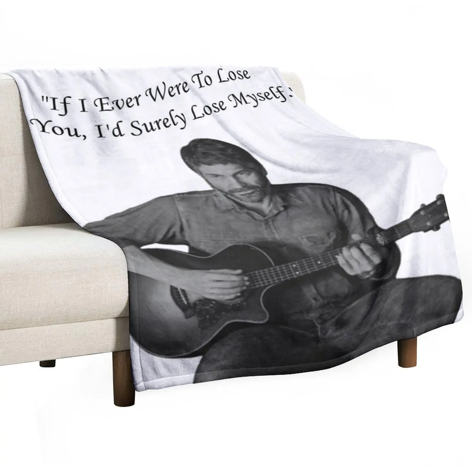 

Joel (TLOU) If I Ever Were To Lose You Art Throw Blanket Single Softest warm winter Soft Blankets