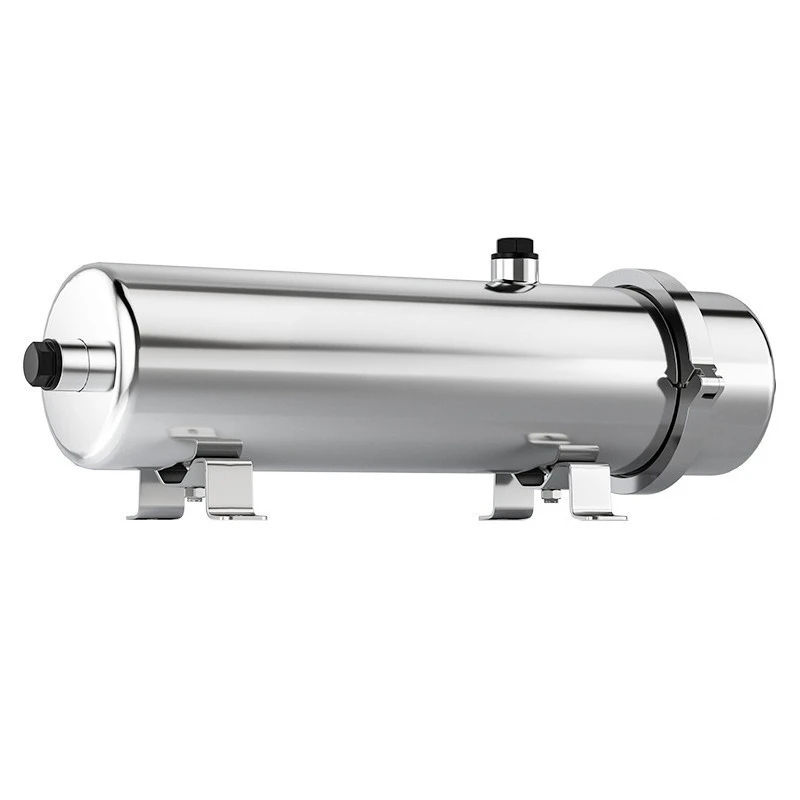 large flow PVDF pipeline ultrafiltration water purifier stainless steel clamp whole house kitchen tap water filter machine