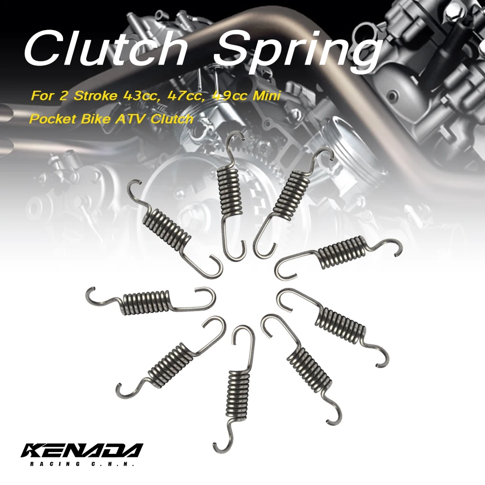 

9 pcs/3 pcs motorcycle Clutch 2T Springs for 2 Stroke 43cc, 47cc, 49cc Mini Pocket Bike ATV Clutch