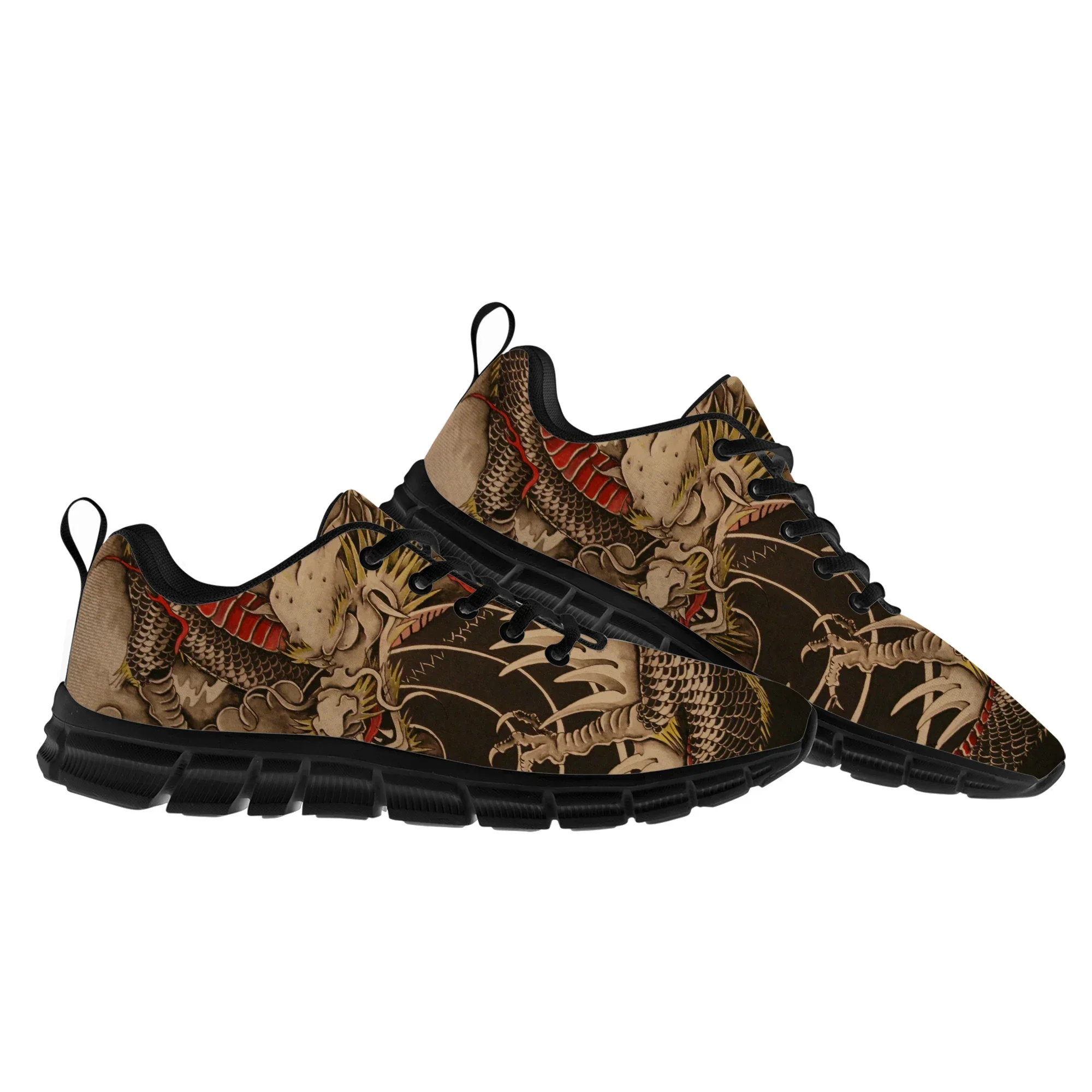 

Chinese Dragon Tradition Animals Sports Shoes Mens Womens Sneakers Sneaker Custom Built Shoes