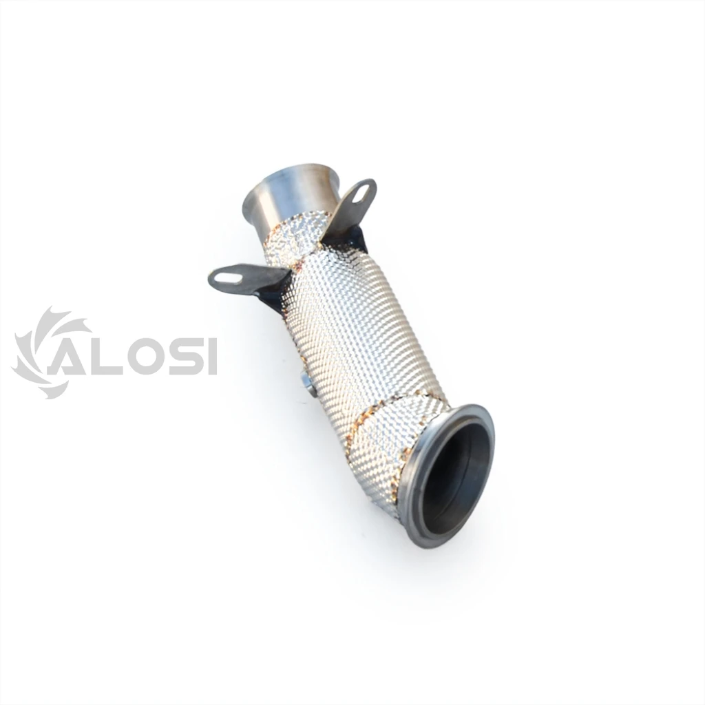 High-performance Exhaust drain pipe for BMW M135i F20 3.0T 2012-2015  Stainless steel sport downspout exhaust