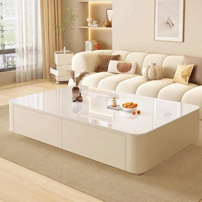 Multifunctional Patio Coffee Table Modern Minimalist Coffee Table Mid Century Commercial Mesinha Para Sala Garden Furniture Sets