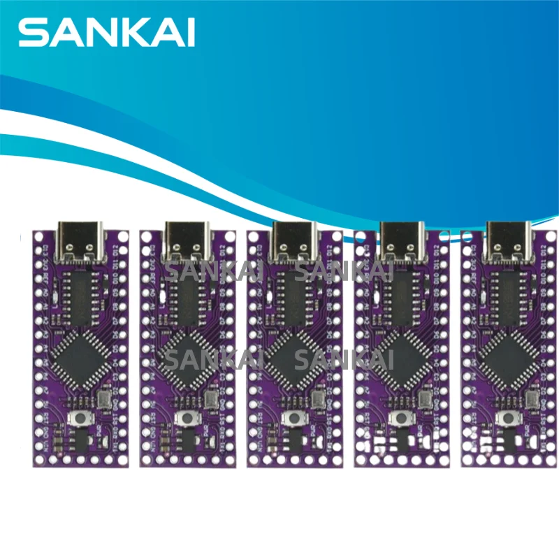 1-10 шт. LGT8F328P Mini Nano Clone – Type-C/Micro USB, поддержка CH340C/HT42B534, LQFP32 для Arduino