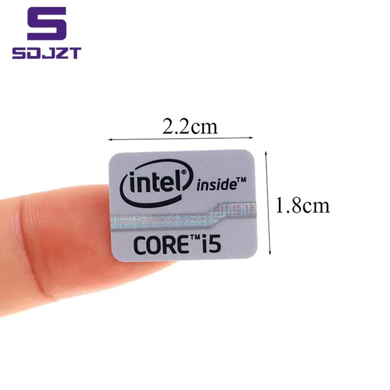 5pcs Ultrabook Performance Label Sticker Laptop Logo Intel Core Core Core di quattro generazioni I3 I5
