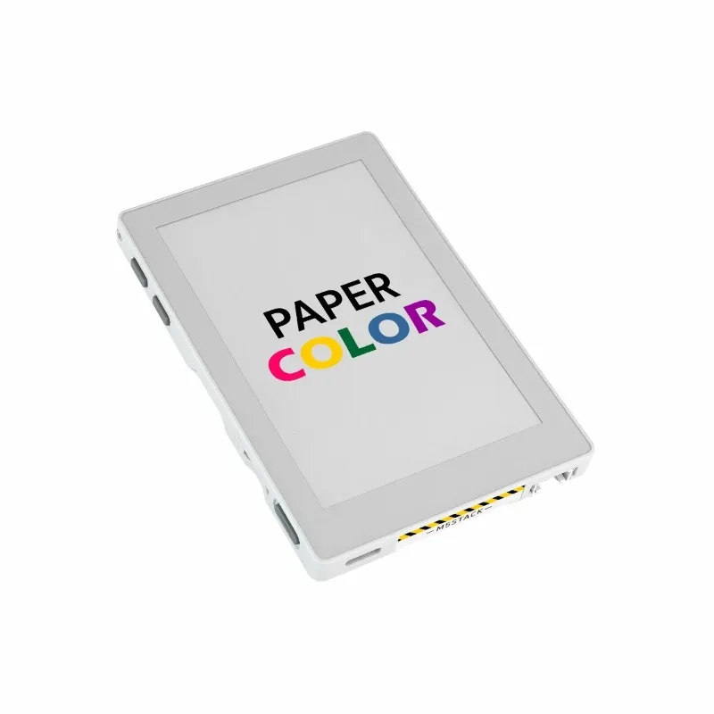 M5Stack PaperColor 4-inch E-ink Spectra 6 Full Color E-Paper Reader Development Board ESP32S3 2.4g WiFi 1250mah Ebook Accessory