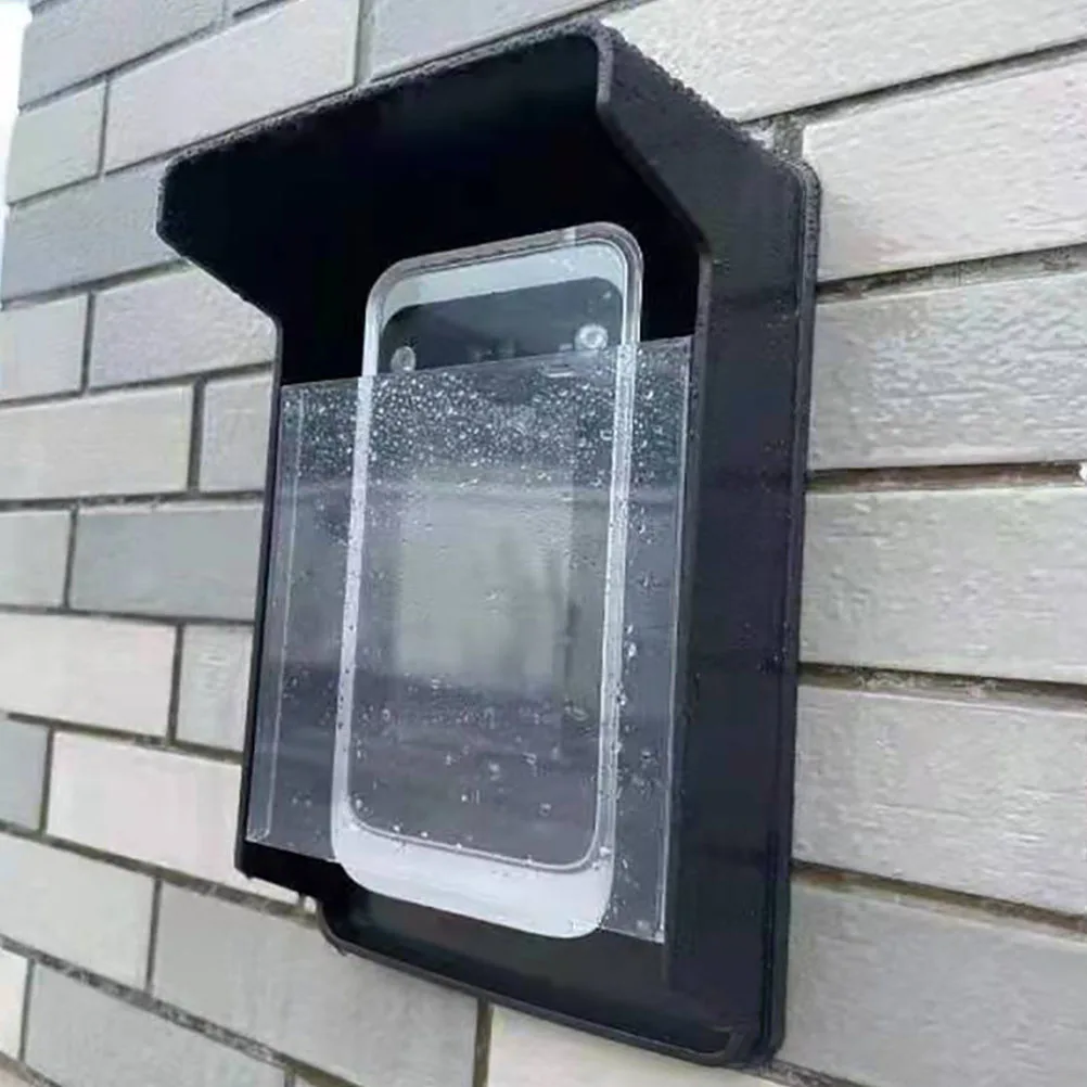 

Weatherproof Doorbell Cover Outdoor Protection for Door Entry System Access Control Machine Rain Sun Resistant Shell