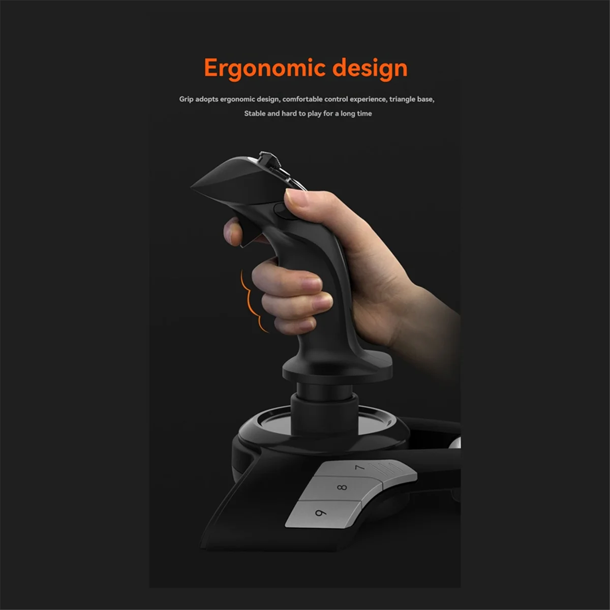 

【Hot&Price】F16 Aviation Simulated Flight Stick Joystick Simulation Competition Teaching Special for Window PC