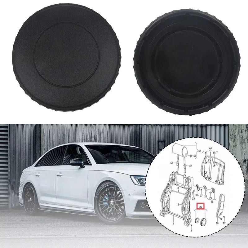 

8P4881671 8P48816714PK Front Seat Backrest Adjustment Knob For Audi A3 2004 2005 2006 2007 2008 2009 2010 2011 2012 2013 Black