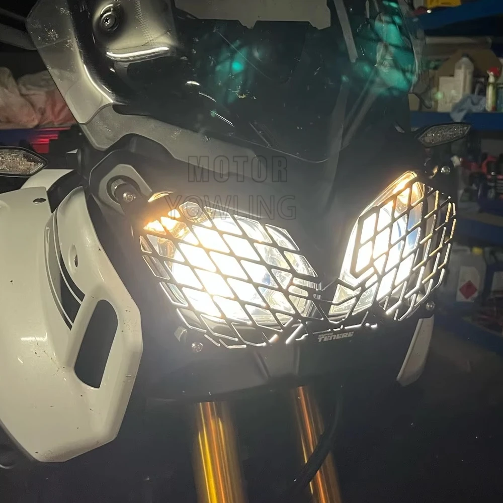 For Yamaha Super Tenere XT1200Z XTZ1200 2010~ 2021 Supertenere1200 XTZ 1200 Motorcycle Headlight Grille Guard Protector Cover