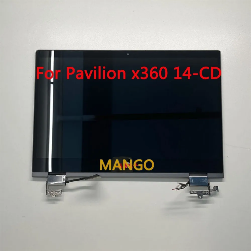 L20552-001  X360 14T-CD000 14T-CD100 14-CD 14M-CD0003DX HD LCD LED DISPLAY TOUCH SCREEN Whole hinge-up