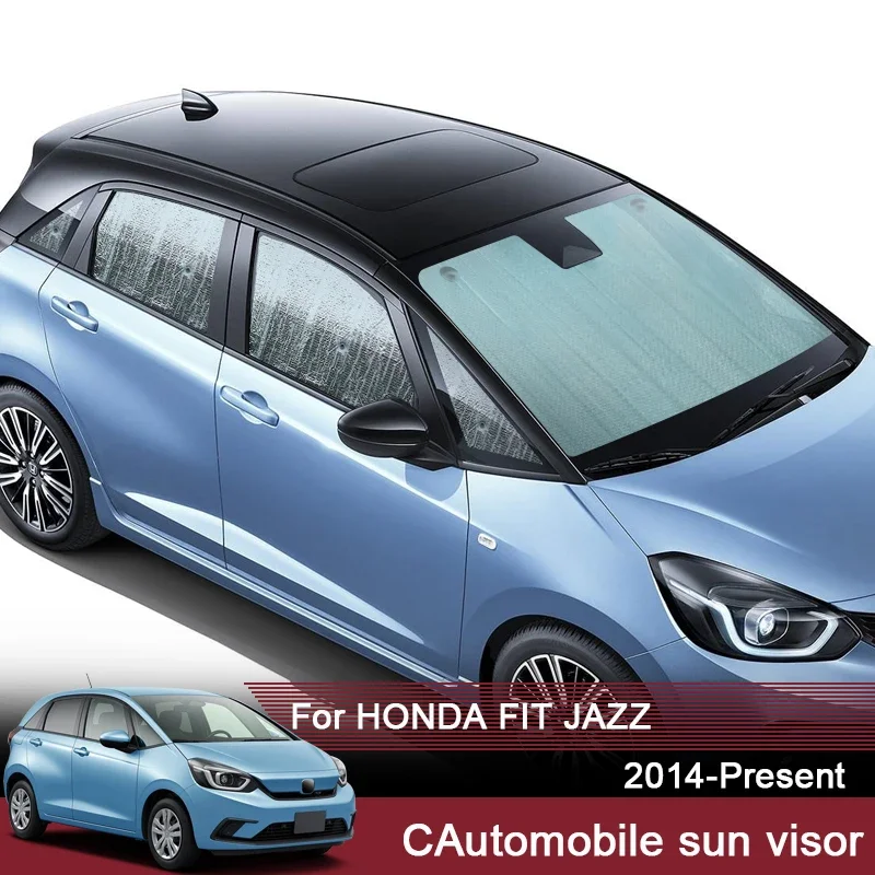 

Автомобильные солнцезащитные козырьки, защита от ультрафиолета, чехол для Honda FIT JAZZ 2014-2025, оконная занавеска, солнцезащитный козырек, чехол на лобовое стекло, автомобильные аксессуары