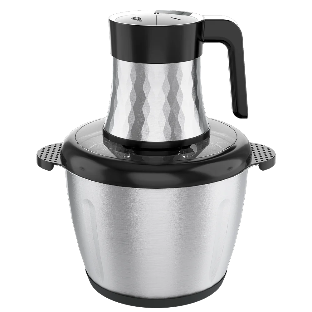 

Wholesale Stainless Steel Electric Meat Grinder New Design 2L 3L Home Kitchen Food Chopper Glass Powerful For Household Use