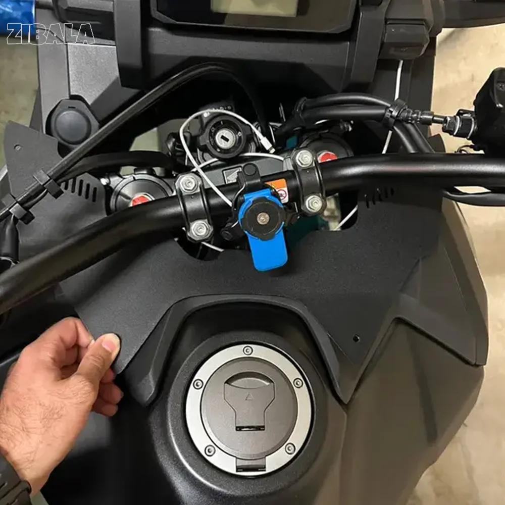 Voor Honda CRF1100L Afrika Twin Adventure Sport CRF1100L Vorkschild Opwaartse luchtstroom Deflector 2020-2023 Moto Brandstoftank Front cover