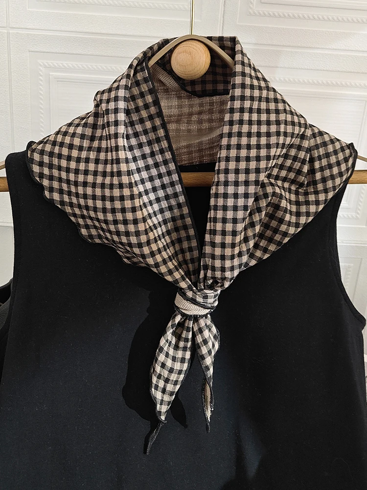 lenco-triangular-xadrez-vintage-com-textura-elegante-feminino-de-alta-qualidade-multifuncional-para-pescoco-e-cabeca-versatil
