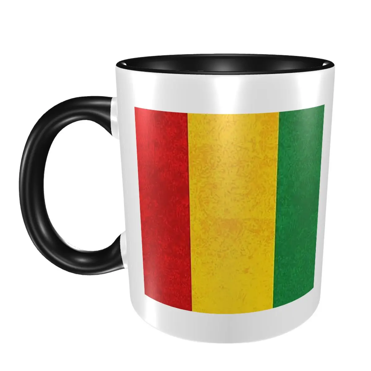 

Ямайская регги Раста Лев Ямайка Флаг Кружка Забавные керамические кофейные чашки Чайные кружки Молочная чашка Посуда для напитков Подарок для друзей