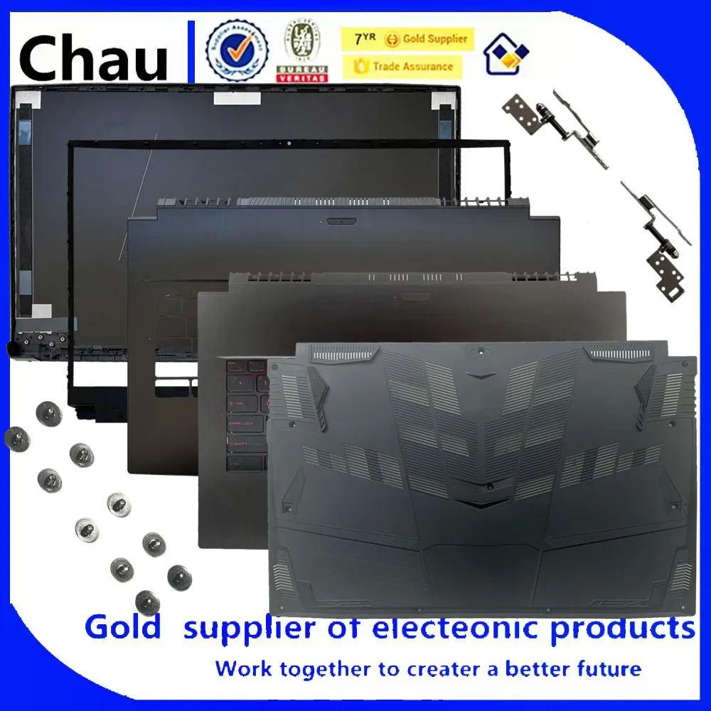 New For Chau GF75 MS-17F1 17F2 17F3 17F4 17F5 Laptop LCD Back Cove/LCD Bezel /Palmrest/Bottom/Hinge