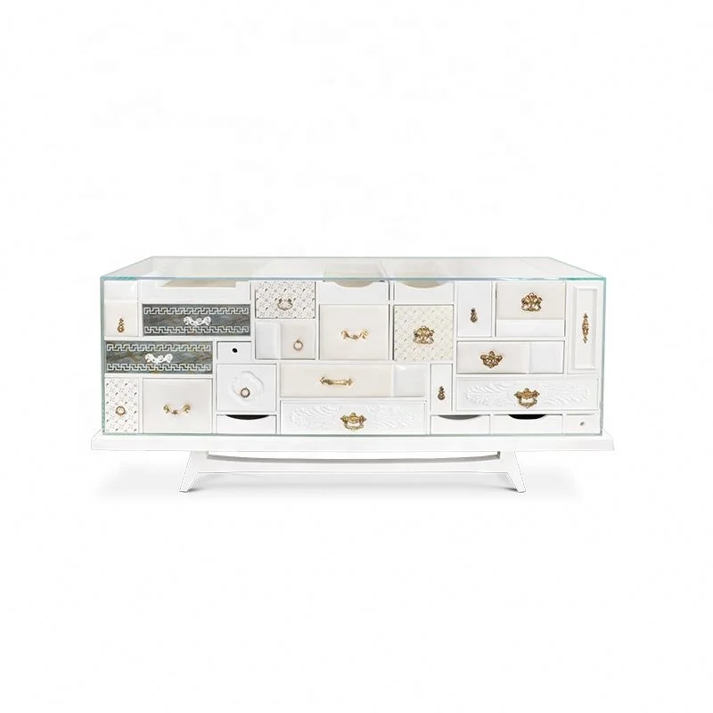 خزانة وحدة التحكم خزانة عرض غرفة المعيشة #5