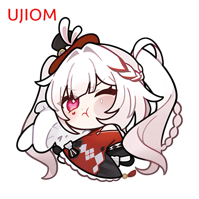 UJIOM Honkai Star Rail Sparxie Wall Stickers Angry Girl Meme Anime Sofa Wall Decal Amusing Graphics Bathroom Accessories DIY
