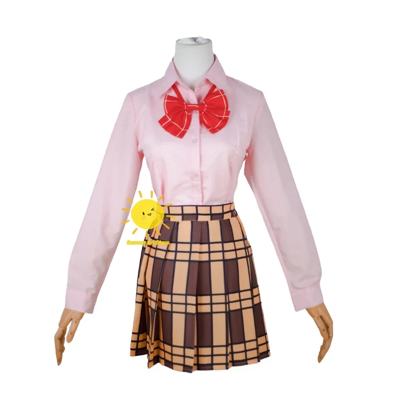 Aiwithan yuzu aiara Mei cosplay citrus cosplay costumes uniform skirt wig Halloween Carnival party cos women girls