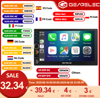 7 Inch Car Radio 2 Din Android 13 Carplay Android Auto Universal Car Multimedia Player Autoradio HD Touch Screen FM Bluetooth