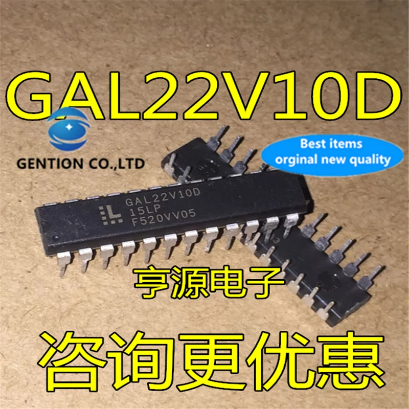 

10 шт. GAL22V10D-15LP GAL22V10D GAL22V10D-15LPN DIP-24 в наличии 100% новые и оригинальные