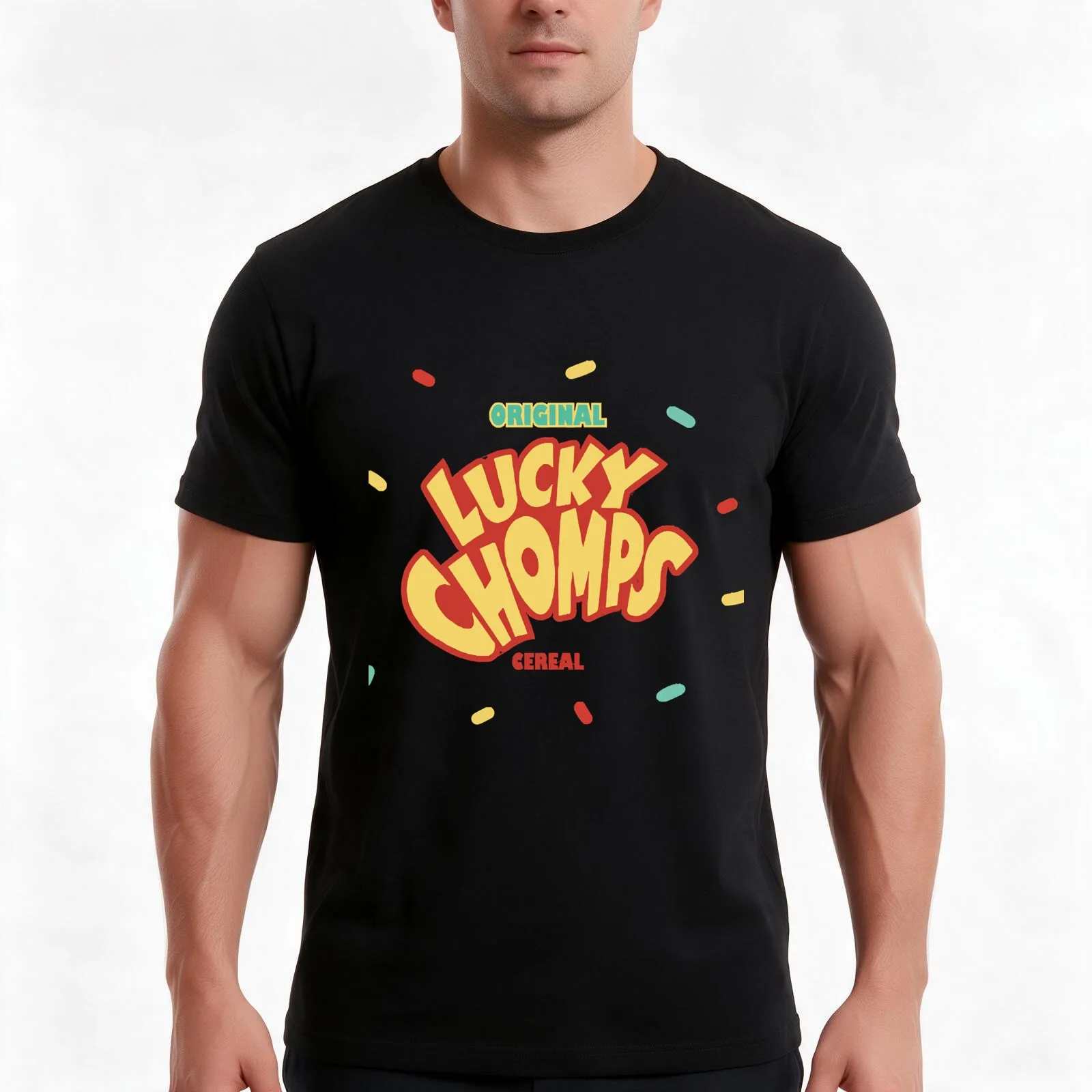 Cereal for your Wilde Side T-Shirt Summer Casual Cotton Tee Oversized Streetwear Tops Vintage Graphic Print Unisex Men Women