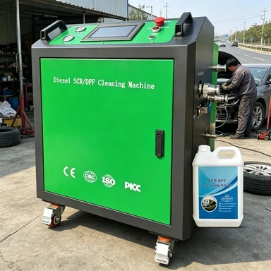 SCR DPF Filter Washing Machine High Flow Water Pump Fast Ash Discharge Auto Repair Shop Diesel Vehicle Maintenance Tool