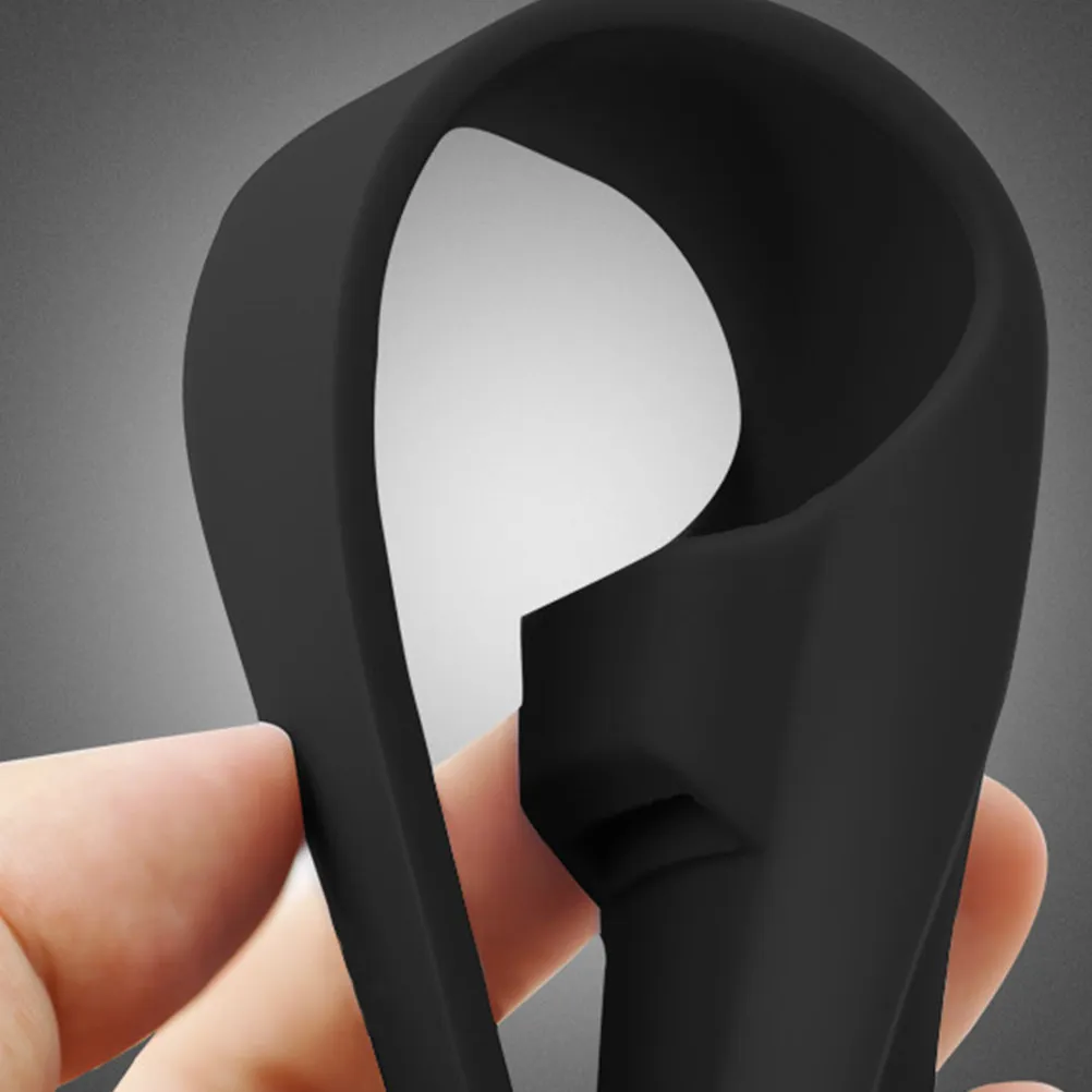 Silicone Razor Travel Cases 4 Pack Flexible Shaver Covers with Drainage for Barber Beard Care