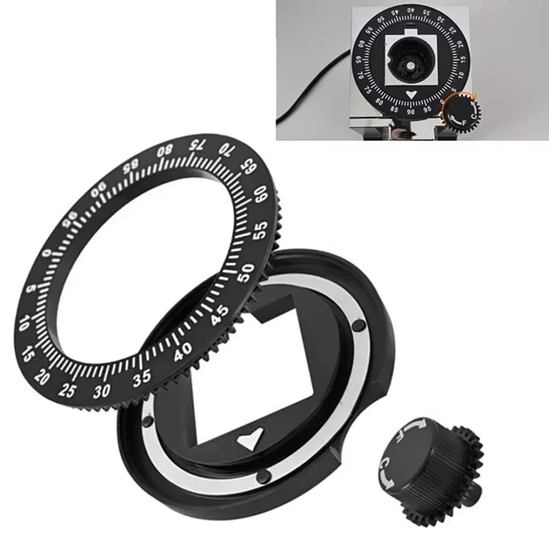 Grinder Setting Dial Adjuster for Eureka Mignon Specialita MMG Eureka Mignon Adjustment Ring for Eureka Grinder Accessories Part