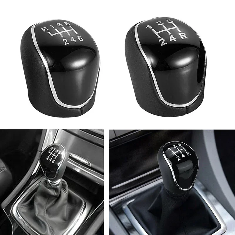 Car Gear Shift Knob Interior Parts For Ford Focus Mk2 Mk3 C-MAX Grand Galaxy Kuga Mondeo IV S-Max Transit Tourneo Custom Connect