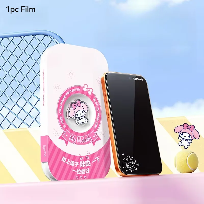 Cartoon Onzichtbare Schermbeschermer voor iPhone 17 Pro Max Air 17e 16 15 14 13 Gehard Glas Anti-Val Eenvoudige Installatie Folie
