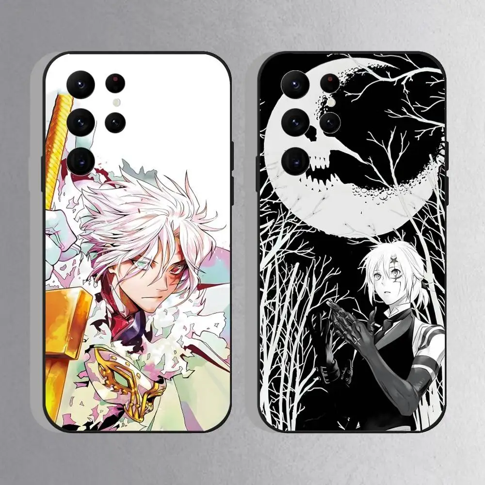 

D-D Gray Man Phone Case For Samsung S10,S21,FE,S21 ,S26,S25,S24,S23,Ultra,S9,S22,Plus Black Shockproof Silicone Sof